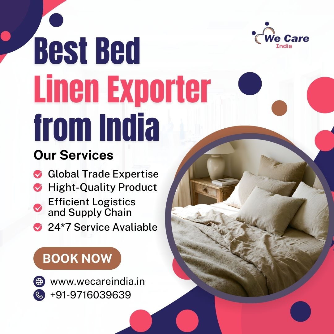 Best Bed Linen Exporter from India